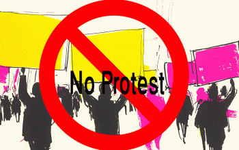 विमानस्थलमा जुलुस, प्रदर्शन, भेलाजस्ता कार्यक्रम गर्न नपाइने