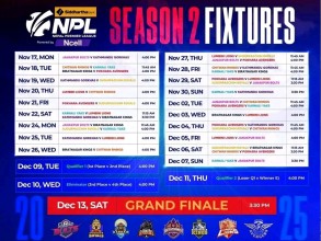 एनपीएल भारतीय टीभी  र नेपाली  टीभी दुवैबाट एकसाथ प्रसारण हुने