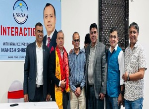 एनआरएनएको आधिकारिकताबारे भ्रममा नपर्न अध्यक्ष श्रेष्ठको आग्रह