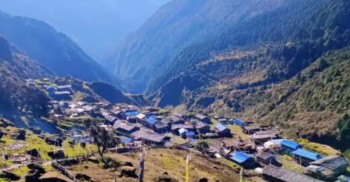 ओलाङचुङगाेलामा सुक्खा बन्दरगाह निर्माणको प्रयास