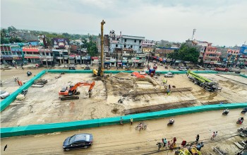 लहानमा  थालियो ‘ओभरपास’ निर्माण