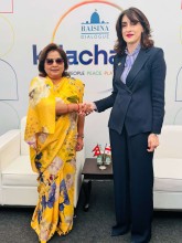परराष्ट्रमन्त्रीद्वारा फिलिपिन्स र जर्जियाका विदेशमन्त्रीसँग छुट्टाछुट्टै भेटवार्ता