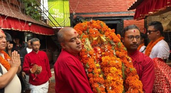 मानमानेश्वरी भवानीको पायो जात्रा सम्पन्न