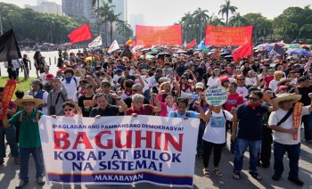 फिलिपिन्समा व्यापक भ्रष्टाचारविरुद्ध सडक आन्दोलन