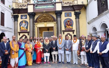 राष्ट्रपतिबाट पशुपतिमा पूजाआराधना