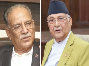 दाहालले उठाए प्रधानमन्त्री ओलीको नियतमा प्रश्न