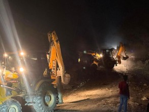 खुल्यो अवरुद्ध पृथ्वी राजमार्ग दुईतर्फी