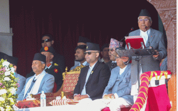 दृढ अठोट र ऊर्जासहित आचरणशील र चरित्रवान नेतृत्वको खाँचो छ : राष्ट्रपति पौडेल