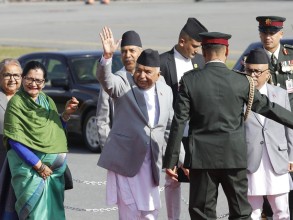 राष्ट्रपति कतार प्रस्थान