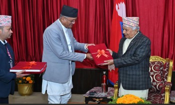 राष्ट्रपतिसमक्ष महान्यायाधिवक्ताको वार्षिक प्रतिवेदन पेस