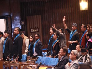 रास्वपाद्वारा प्रधानमन्त्रीलाई आफ्नो माग सुनाउन नपाएको गुनासो