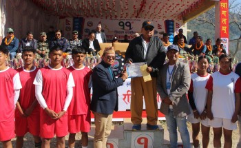 ११औँ जिल्लास्तरीय राष्ट्रपति रनिंङ शिल्ड प्रतियोगिता सुरु