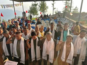 एमालेको अधिवेशन  शैलुङमा  सम्पन्न