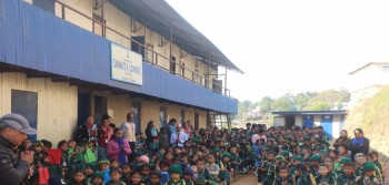 महँगा निजी विद्यालयको विकल्प बन्दै भोजपुरको ‘समता स्कुल’