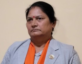 निवर्तमान सांसद थपलिया रास्वपा प्रवेश