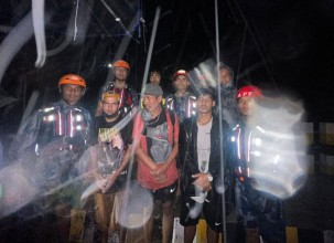 बाढिमा फसेका चार जनाको सकुशल उद्वार