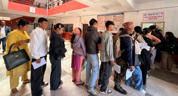 दसैंपछि जिल्ला प्रशासन कार्यालय गुल्मीमा सेवाग्राहीको भीड