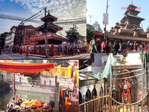उपत्यकाका शक्तिपीठ नवरात्र नजिकिएसँगै सिँगारिँदै 