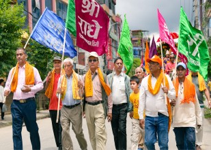 भव्य नगर संकीर्तन सम्पन्न