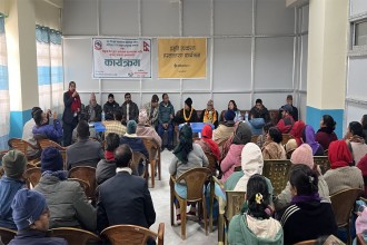 हरिवन नगर अस्पताललाई सिद्धार्थ बैंकद्वारा प्रसूति उपकरण हस्तान्तरण