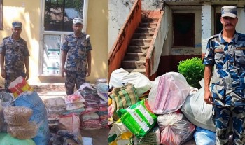 सिरहामा १६ लाख ५० हजार रुपैयाँभन्दा बढीको अवैध सामान बरामद