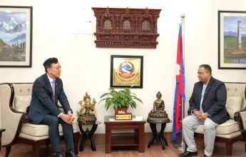 नेपाल-कोरियाबीच सम्पर्क विस्तारमा परराष्ट्रमन्त्रीको जोड