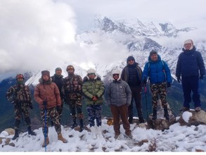 अन्नपूर्ण आधार शिविरबाट ७२ जना पर्यटकको उद्धार