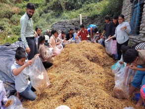 विद्यार्थीलाई पढाइसँगै सीप सिकाउँदै बेनीका विद्यालय