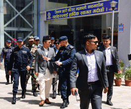 गृहमन्त्री गुरुङले गरे काठमाडौँ परिसरको निरीक्षण