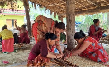 स्वरोजगारका लागि सीपमूलक तालिम सञ्चालन