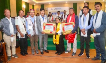 ३२ औं तामाङ प्रसारण दिवसमा दुई पत्रकार सम्मानित