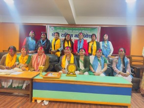 थारू महिला समाजको अध्यक्ष अनिता