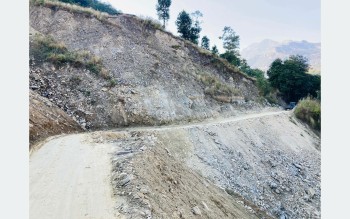 दब्ल्याङको पहिरो नियन्त्रण गर्न सुरु