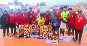 ‘टाइगर कप भलिबल’को उपाधि गण्डकी प्रदेशलाई