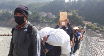 ढुंगे–त्रिशूली जोड्ने झोलुंगे पुल सञ्चालनमा