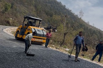 तुलसीपुर उपमहानगरमा १५ किलोमिटर सडक कालोपत्र