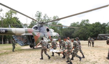 छ देशका ४५ विदेशीसहित ३३६ जनाको हवाई उद्धार
