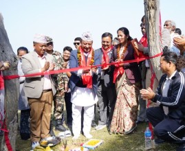 ऊर्जामन्त्री खड्काद्वारा शंकरपुर ताल सिँचाइ आयोजनाको शुभारम्भ