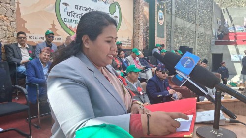 जलवायु चुनौतीको समाधान गर्न साझा संकल्प गर्नुपर्नेमा जोड