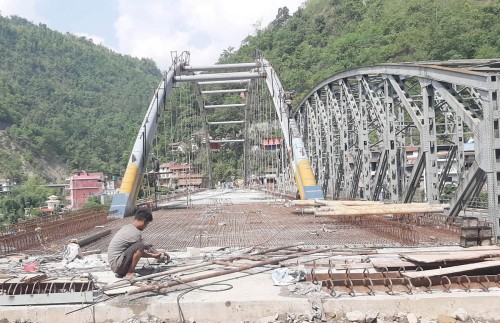 ‘सिग्नेचर व्रिज’ निर्माण अन्तिम चरणमा