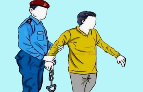 एक लाख रुपैया घुससहित अमिन पक्राउ