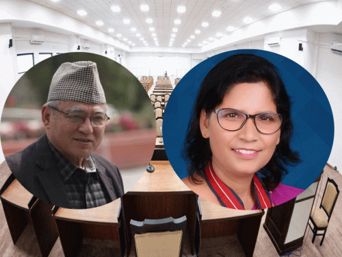 एमालेकाे संसदिय जिम्मेवारी  बादल र पद्मालाई