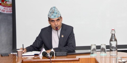 प्रेस स्वतन्त्रता अक्षुण्ण राख्दै आमसञ्चार क्षेत्रलाई व्यवस्थित बनाउनुपर्छः मन्त्री डा तिमिल्सिना