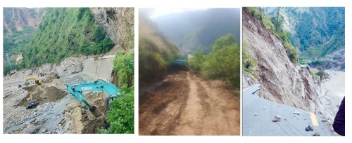 देशका विभिन्न स्थानमा सडक अवरुद्ध, यातायात प्रभावित
