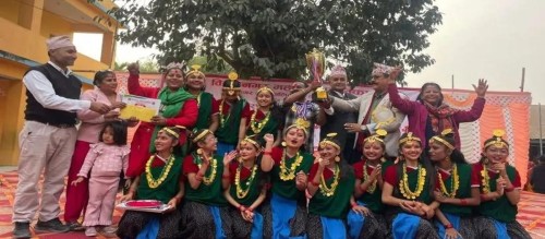 विराटनगरमा अन्तरविद्यालय लोकनृत्य प्रतियोगिता सम्पन्न