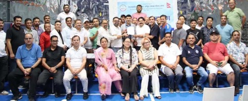 भोटेकोशी बाढीपीडितका लागि एनआरएनए कतारको ५८ लाख सहयोग