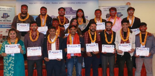 चलचित्र पत्रकार संघकाे अध्यक्षमा पुनः बलामी