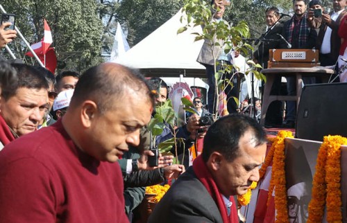 लोकतान्त्रिक मूल्य र आदर्शलाई थप सशक्त बनाउन पार्टीको अभियानमा साथ दिन कांग्रेसको आग्रह