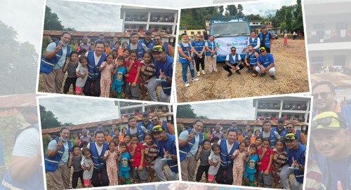 आयुष्मा राणाको नेतृत्वमा बाढी प्रभावित ३०० जनालाई माया ममता फाउन्डेसनको राहत