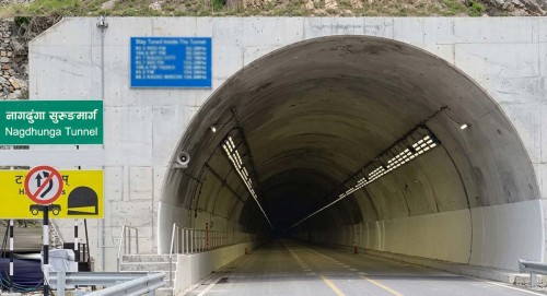 नागढुंगा सुरुङमार्गमा कात्तिक १५ गतेदेखि शुल्क लाग्ने